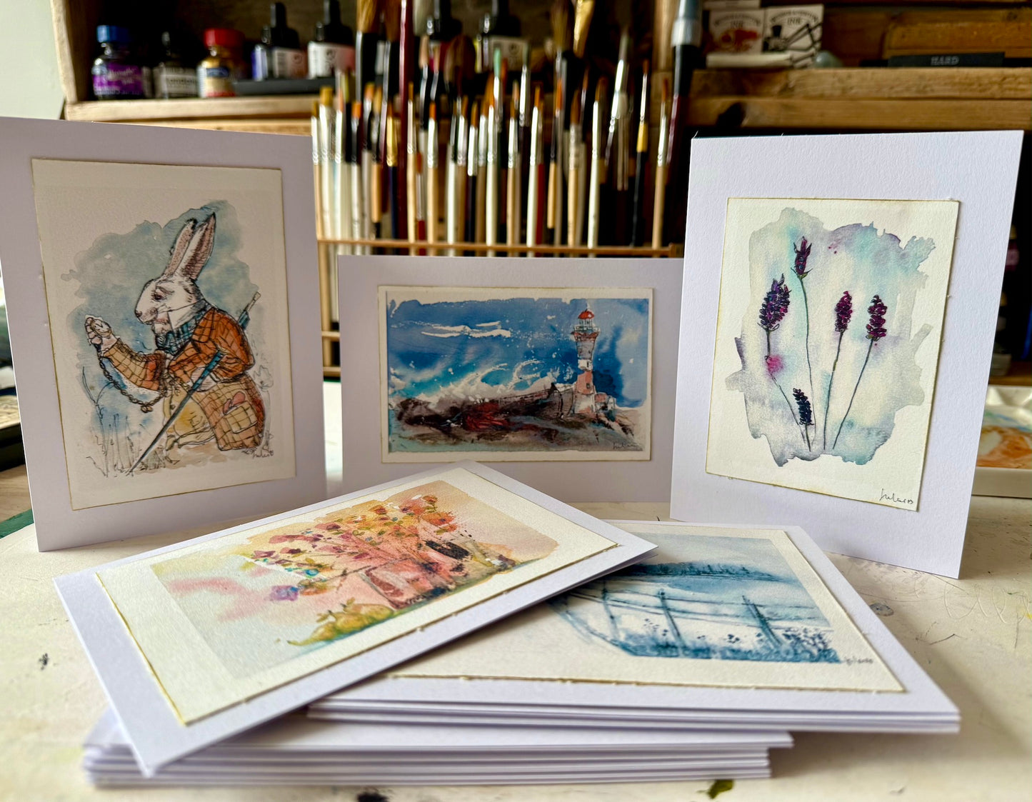 Pack of 10 Cards from the Gallery
