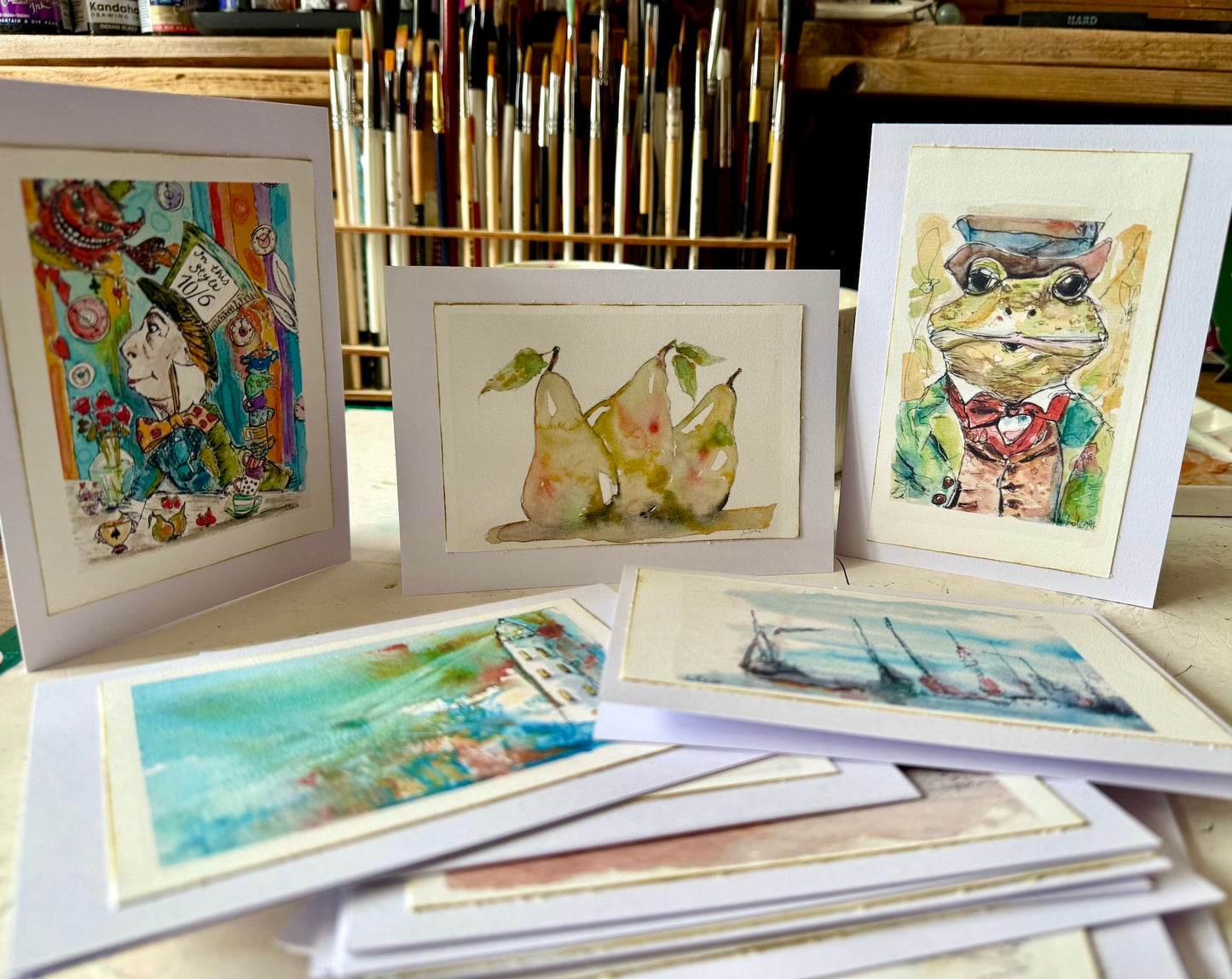 Pack of 10 Cards from the Gallery