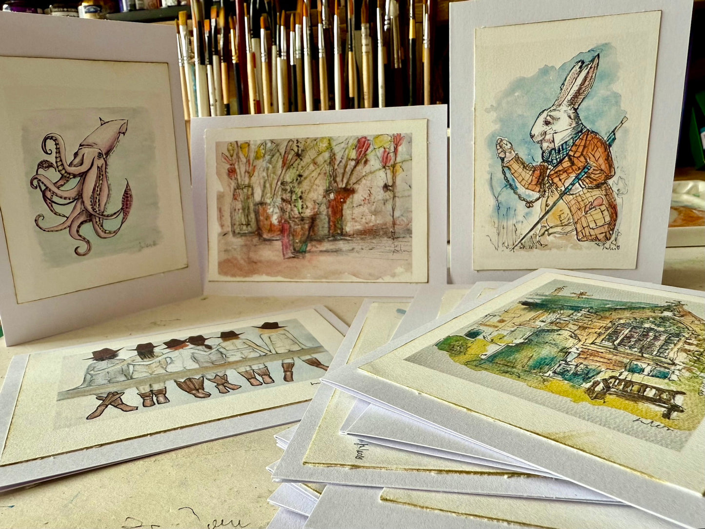 Pack of 10 Cards from the Gallery